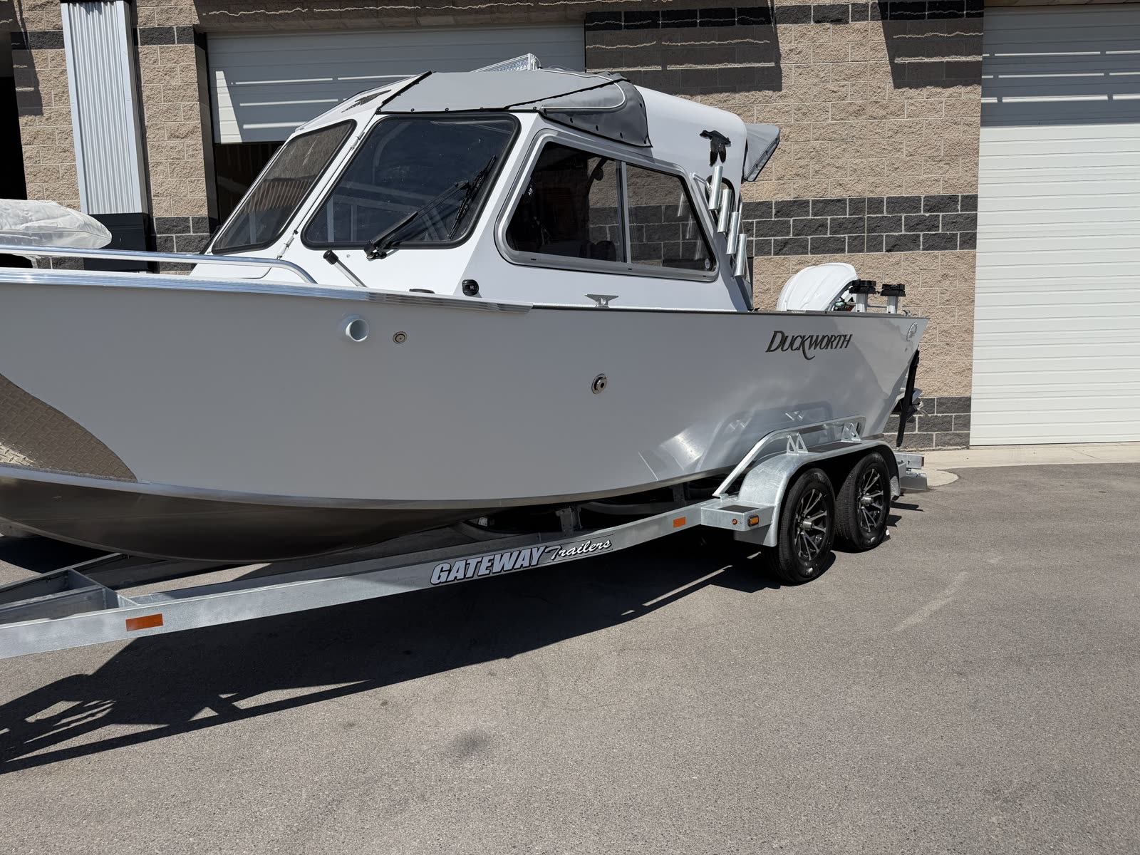 Duckworth aluminum boat detailed